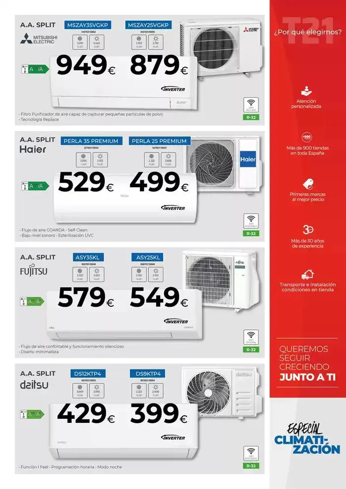 Catálogo de Folleto Especial Climatización 3 de abril al 27 de abril 2025 - Página 3