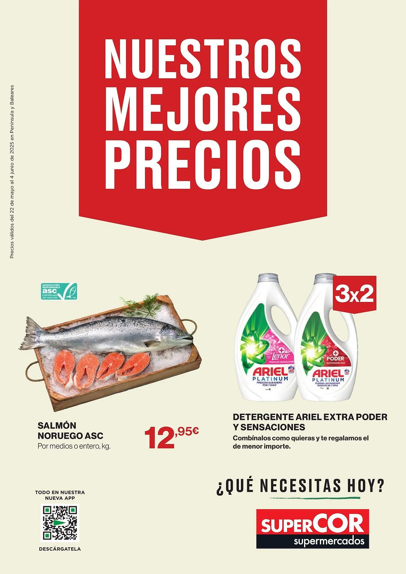 Catálogo de Folleto Supercor 22 de mayo al 4 de junio 2025 - Página 1