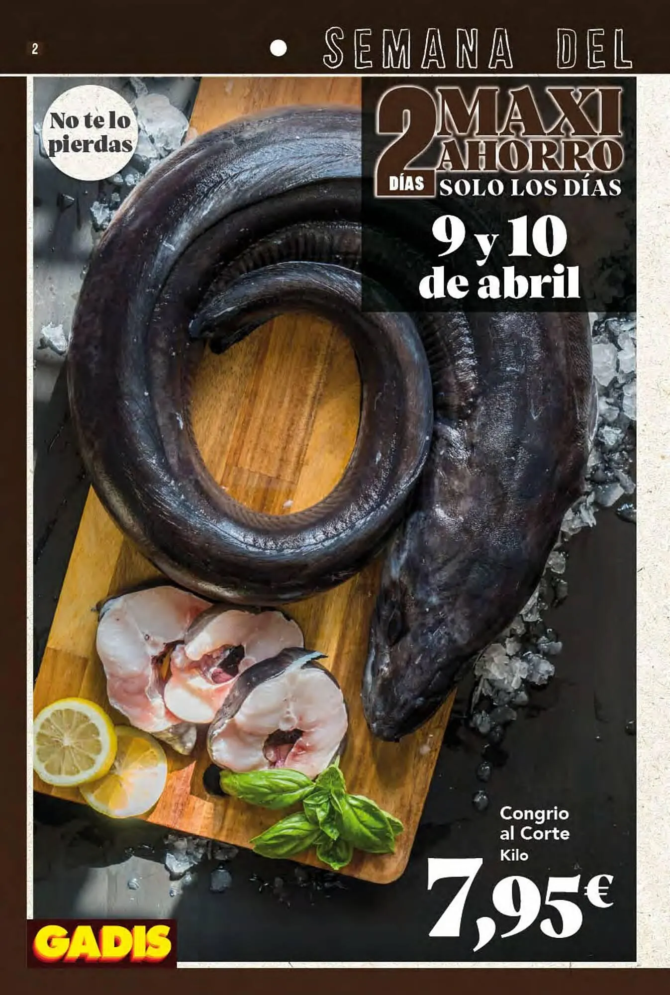 Catálogo de Folleto Gadis 9 de abril al 15 de abril 2026 - Página 2