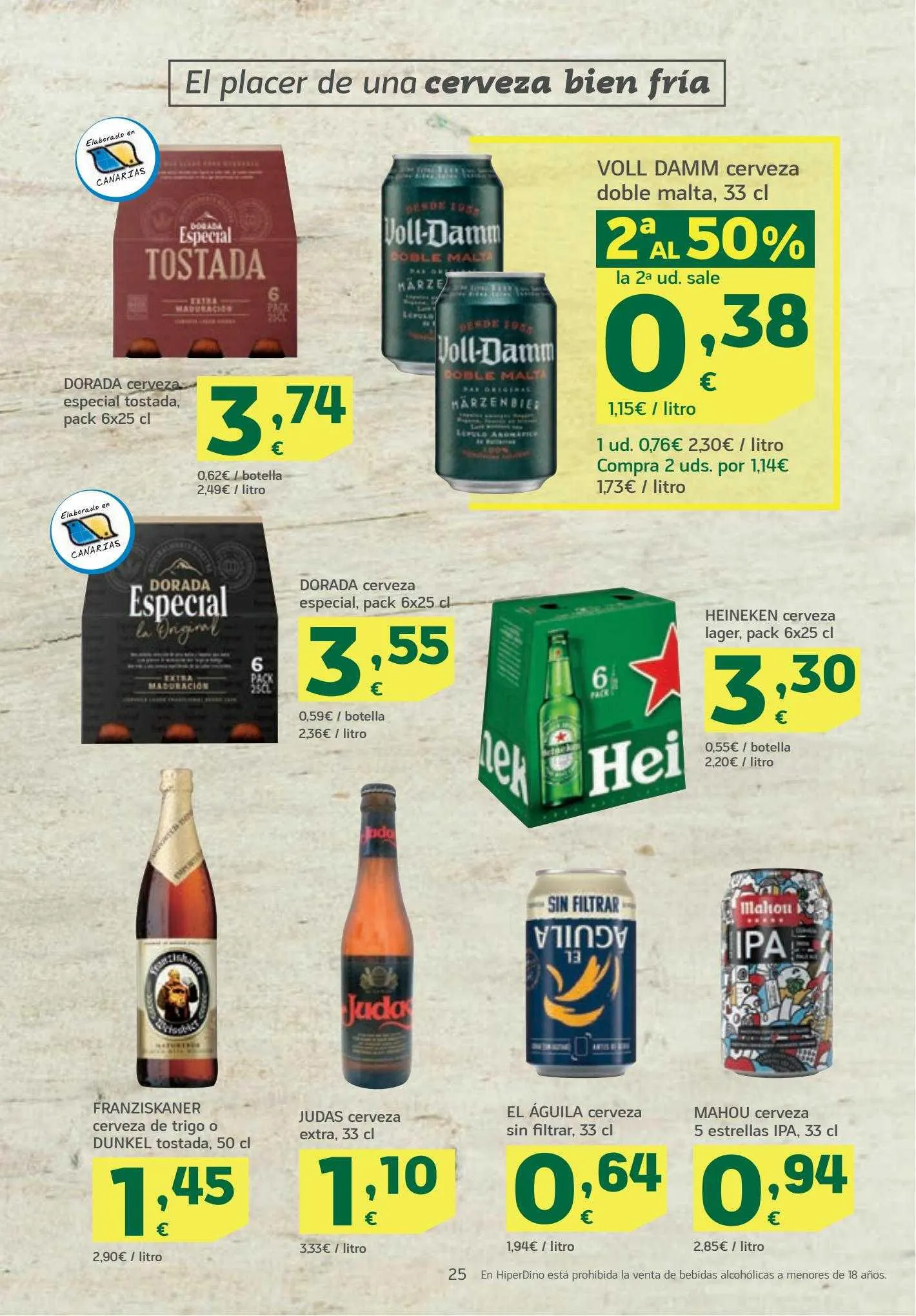 Catálogo de HiperDino Folleto 4 de septiembre al 8 de septiembre 2023 - Página 25