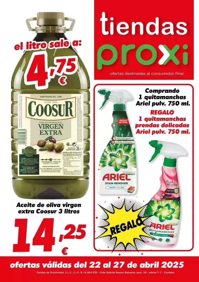 Catálogo de Ofertas válidas del 22 al 27 de abril 22 de abril al 27 de abril 2025 - Página 1