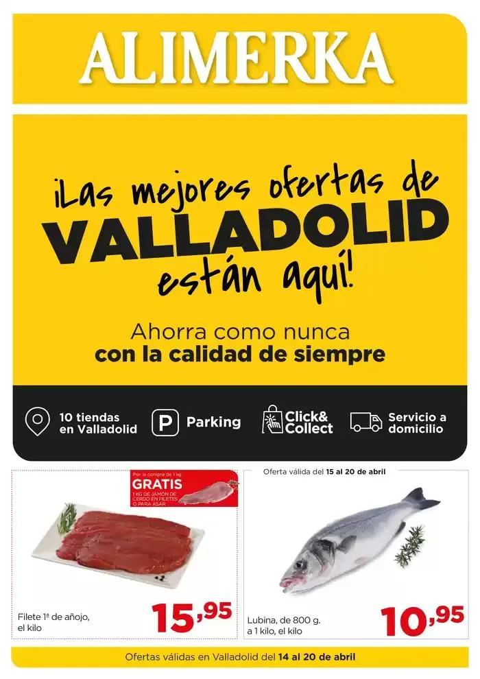 Catálogo de Valladolid del 14 al 20 de abril 14 de abril al 20 de abril 2025 - Página 1