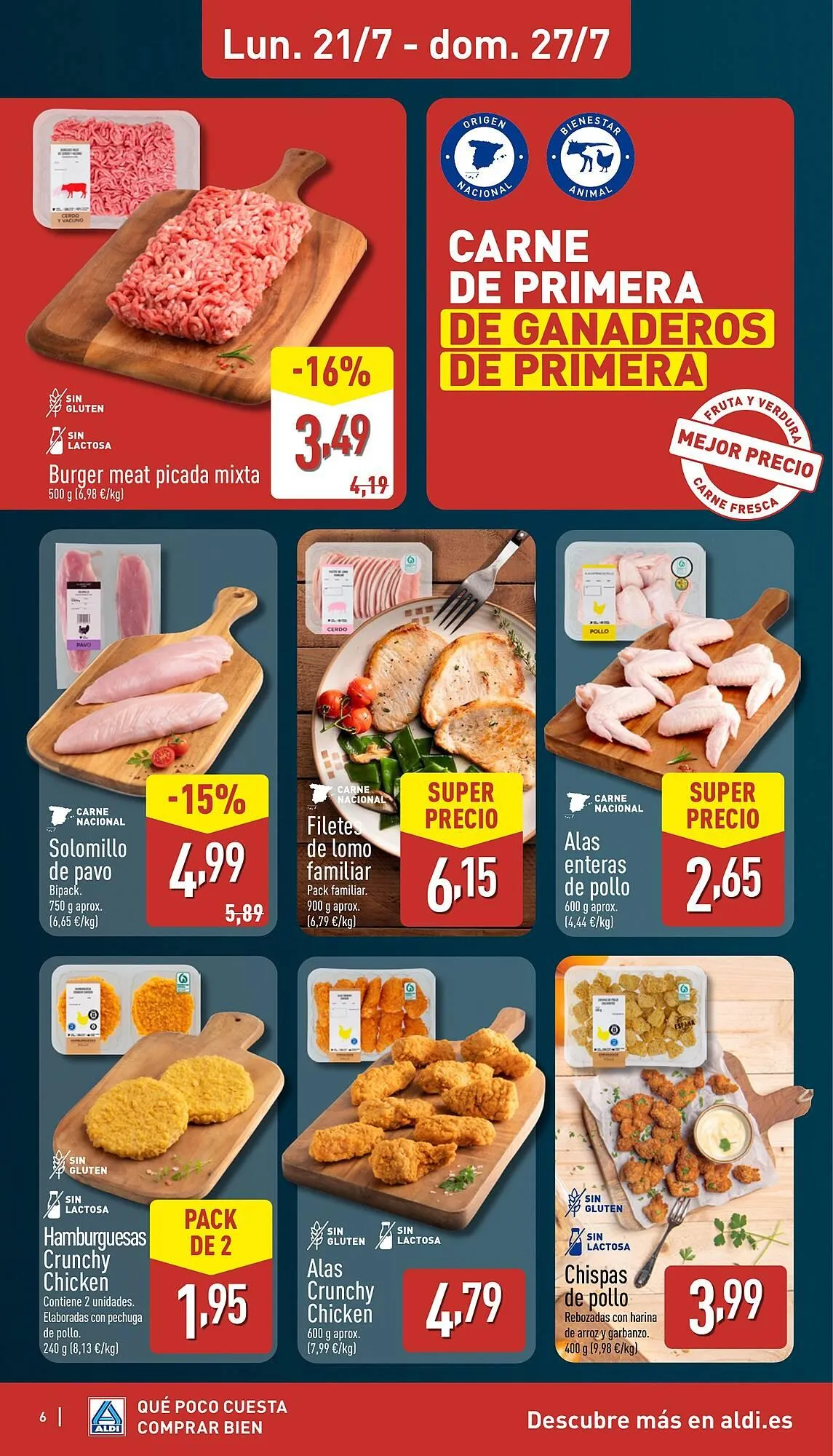 Catálogo de Folleto ALDI 21 de julio al 27 de julio 2025 - Página 6