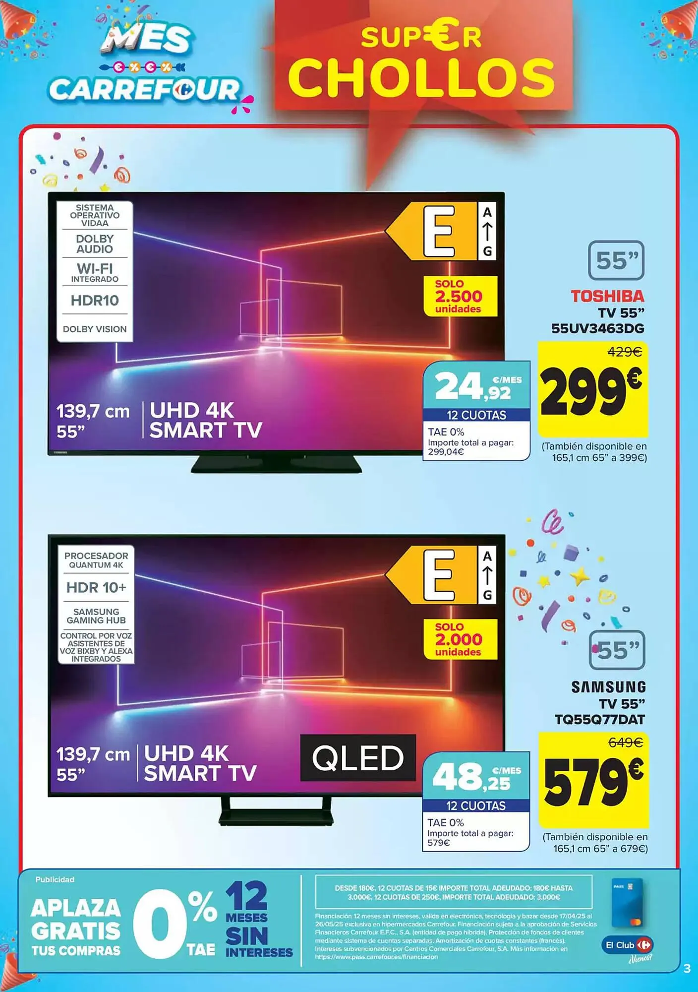 Catálogo de Folleto Carrefour 22 de abril al 12 de mayo 2025 - Página 3