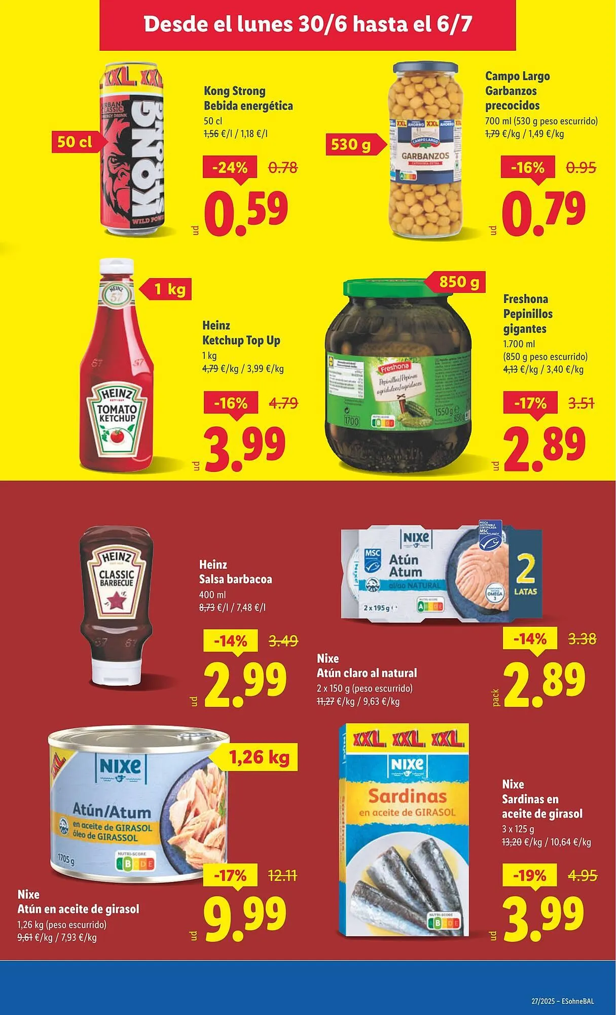 Catálogo de Folleto Lidl 30 de junio al 6 de julio 2025 - Página 11