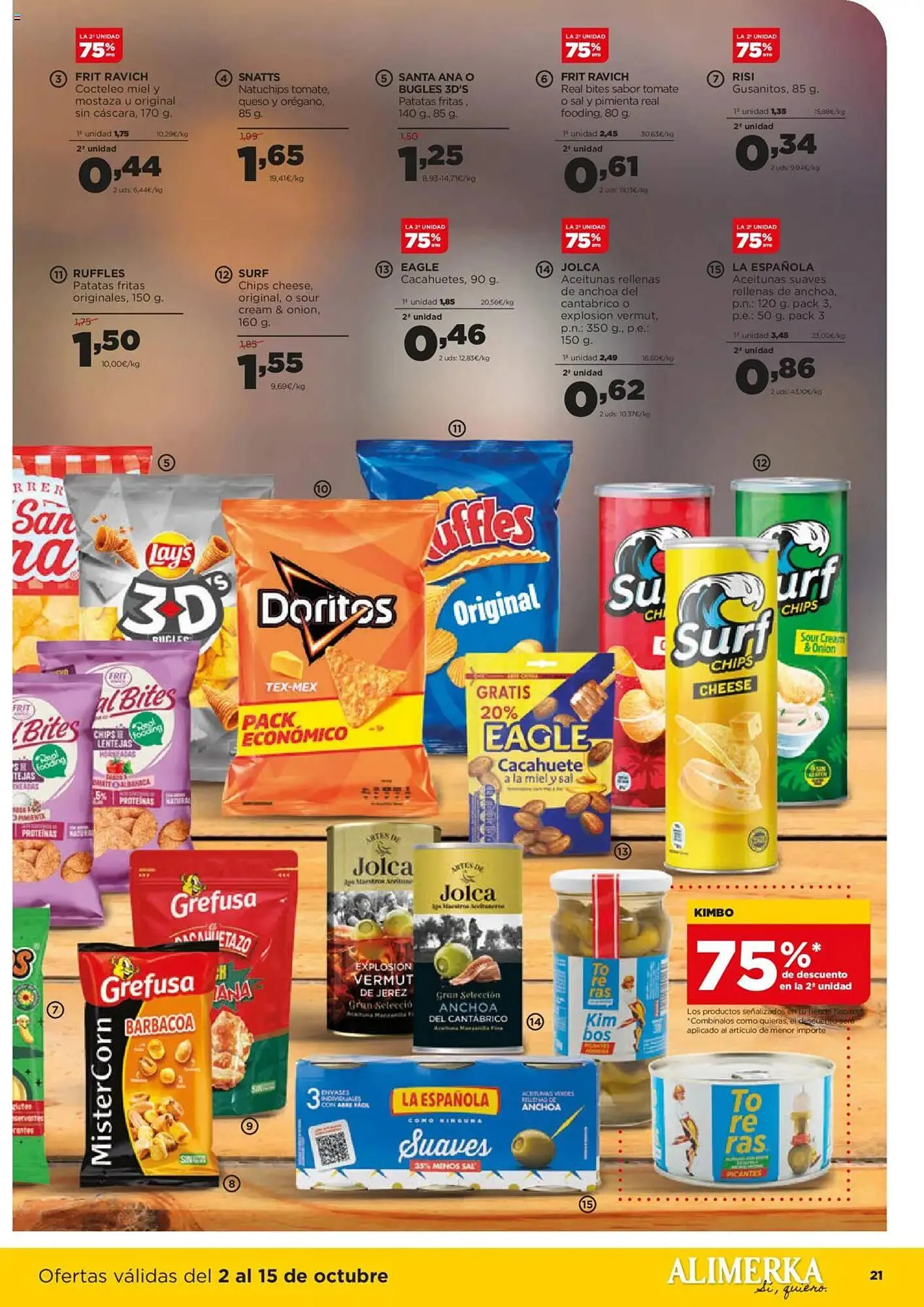 Catálogo de Folleto Alimerka 2 de octubre al 15 de octubre 2025 - Página 21