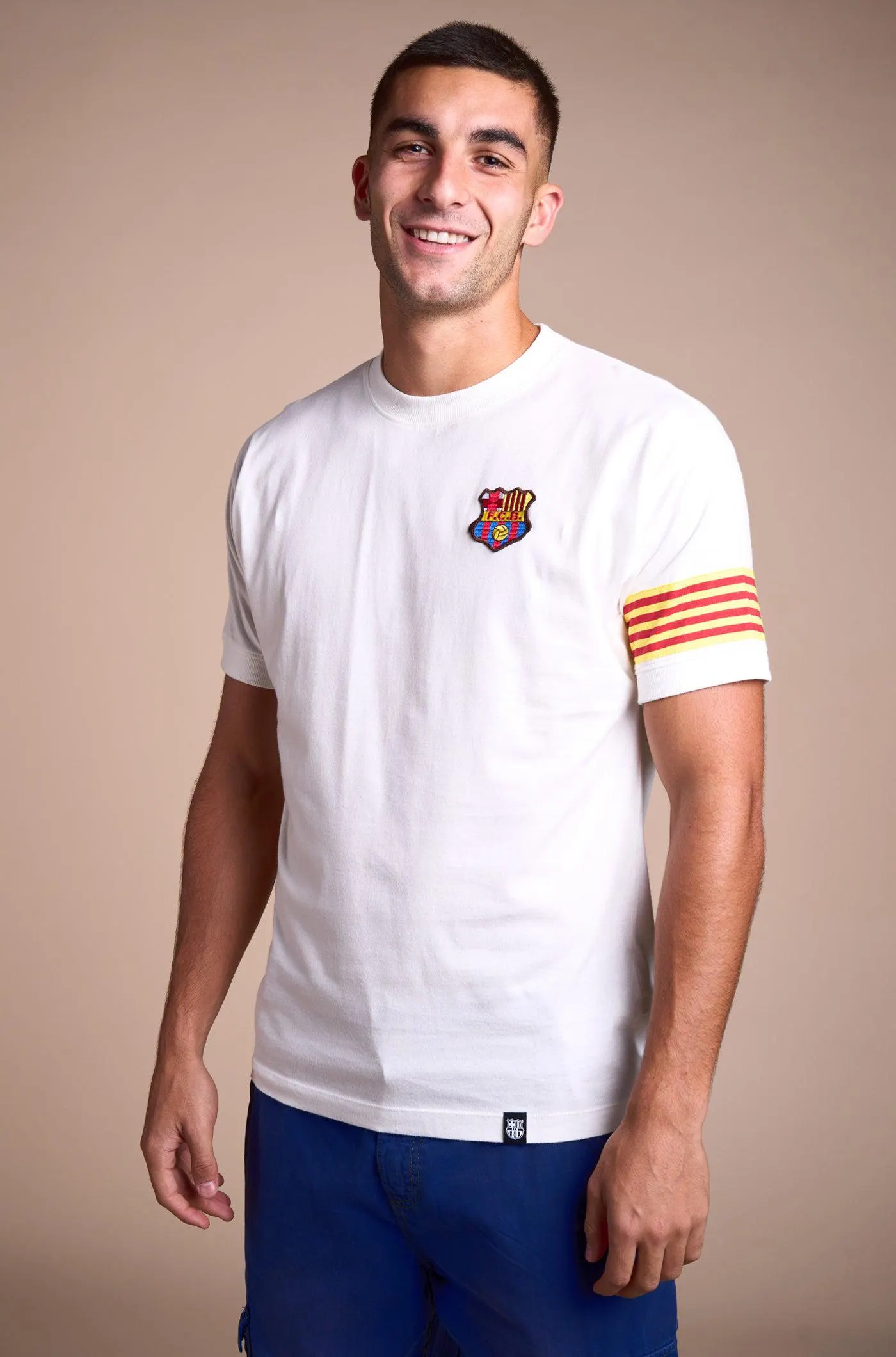 Camiseta Retro blanca 70's Johan Cruyff