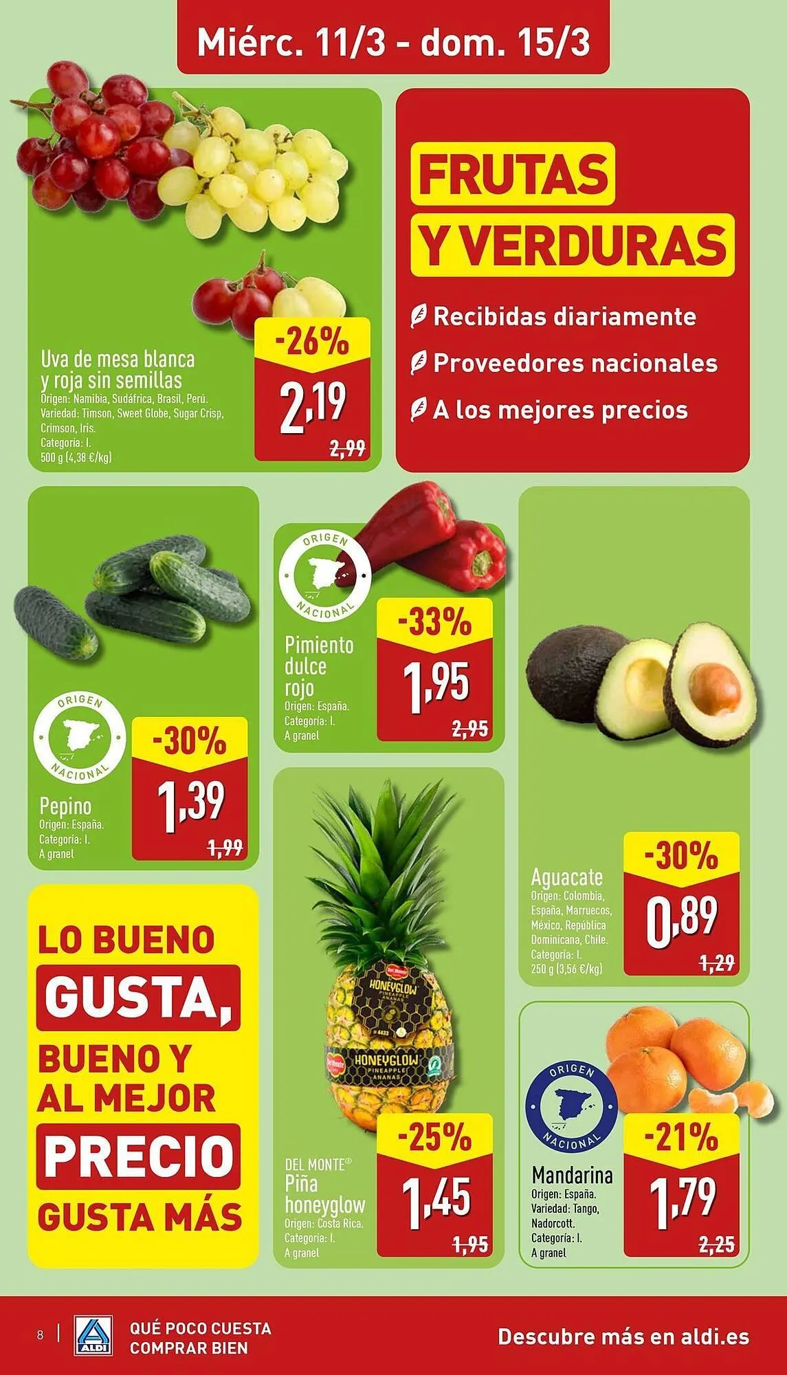 Catálogo de Folleto ALDI 11 de marzo al 15 de marzo 2026 - Página 8