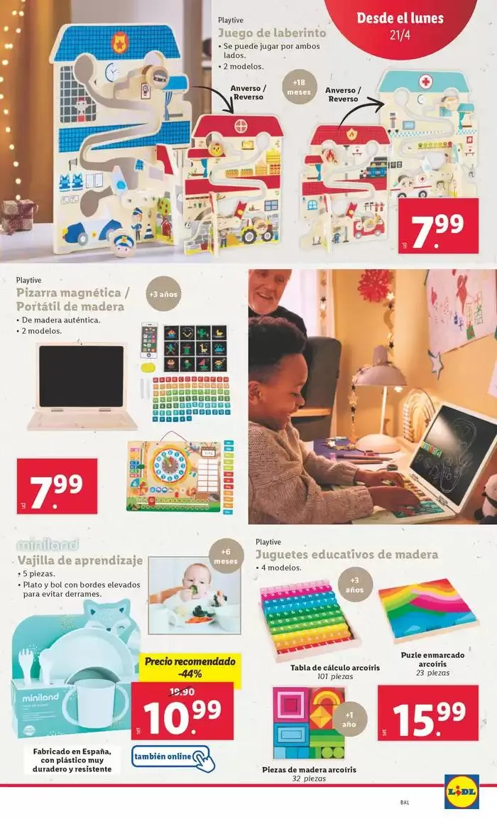 Catálogo de ¡Bazar Lidl! Ofertas válidas del 21/04 al 27/04 21 de abril al 27 de abril 2025 - Página 17