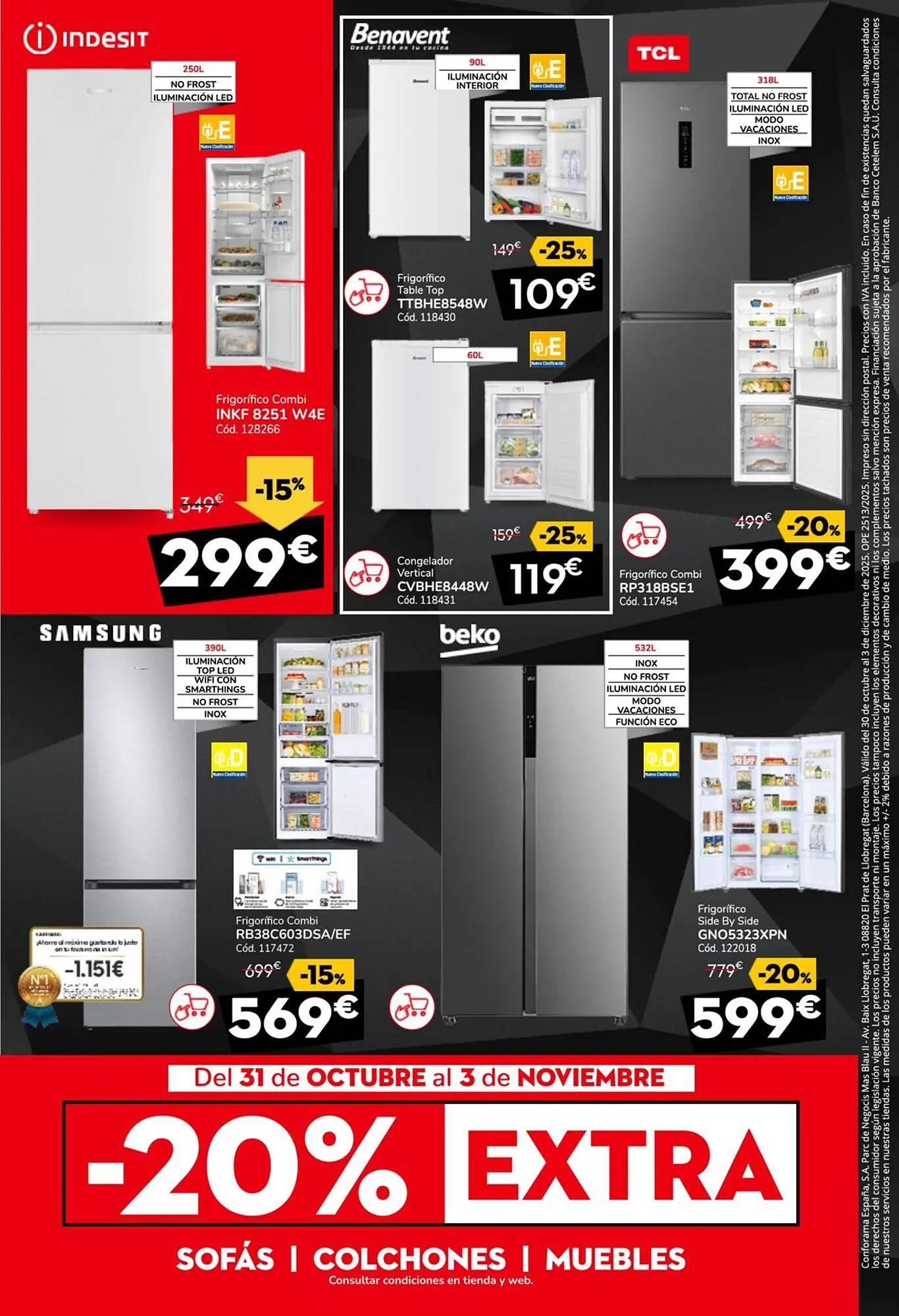 Catálogo de Catálogo Conforama 30 de octubre al 3 de diciembre 2025 - Página 8