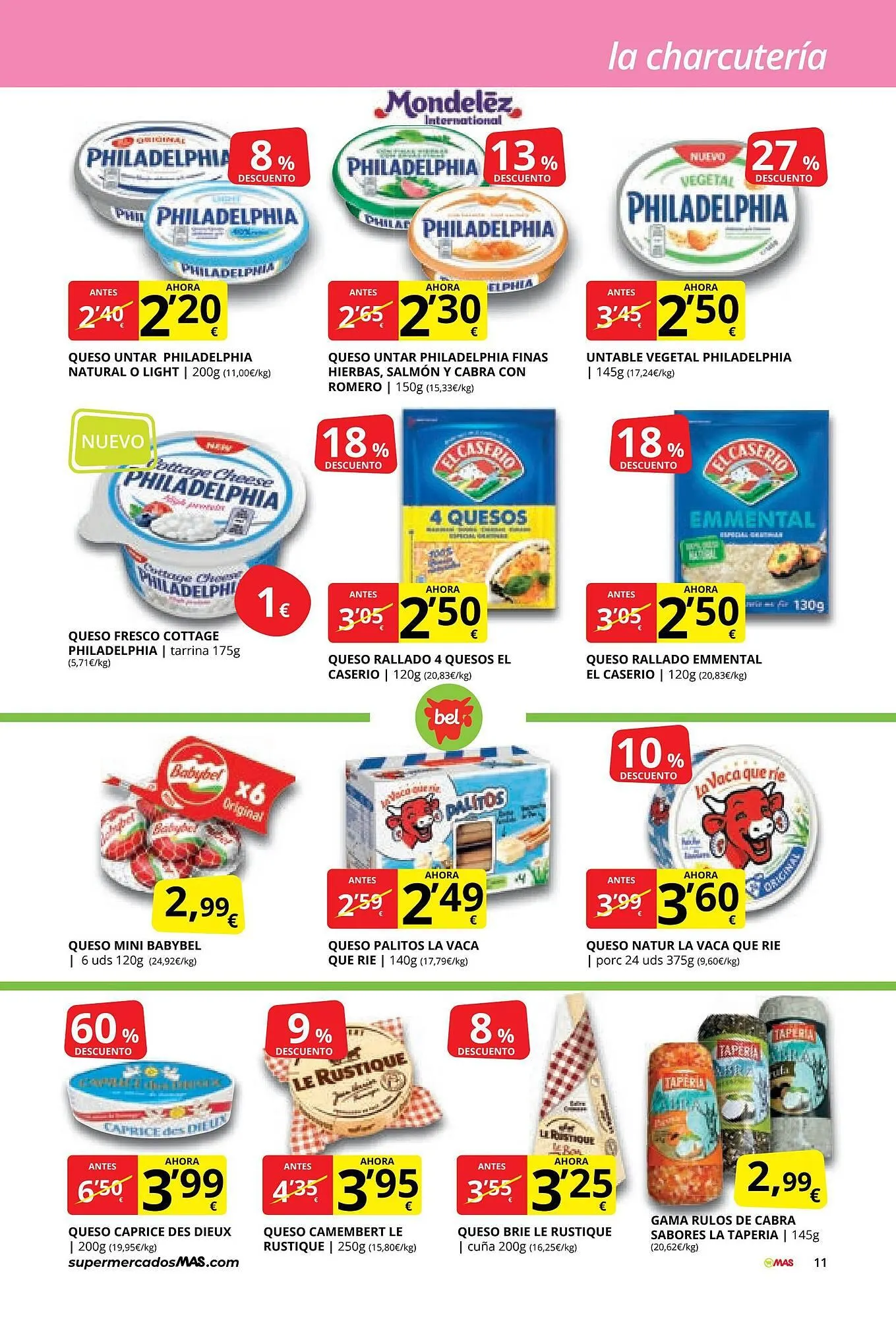 Catálogo de Folleto Supermercados MAS 3 de marzo al 26 de marzo 2026 - Página 11