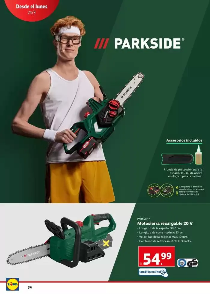 Catálogo de Parside Lidl 3 de marzo al 30 de marzo 2025 - Página 34