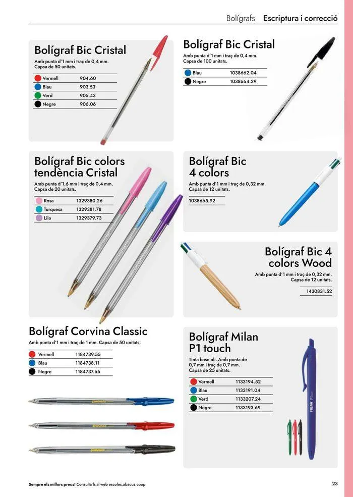 Catálogo de Catàleg Escolar 24-25 Abacus cat 19 de junio al 31 de marzo 2025 - Página 116