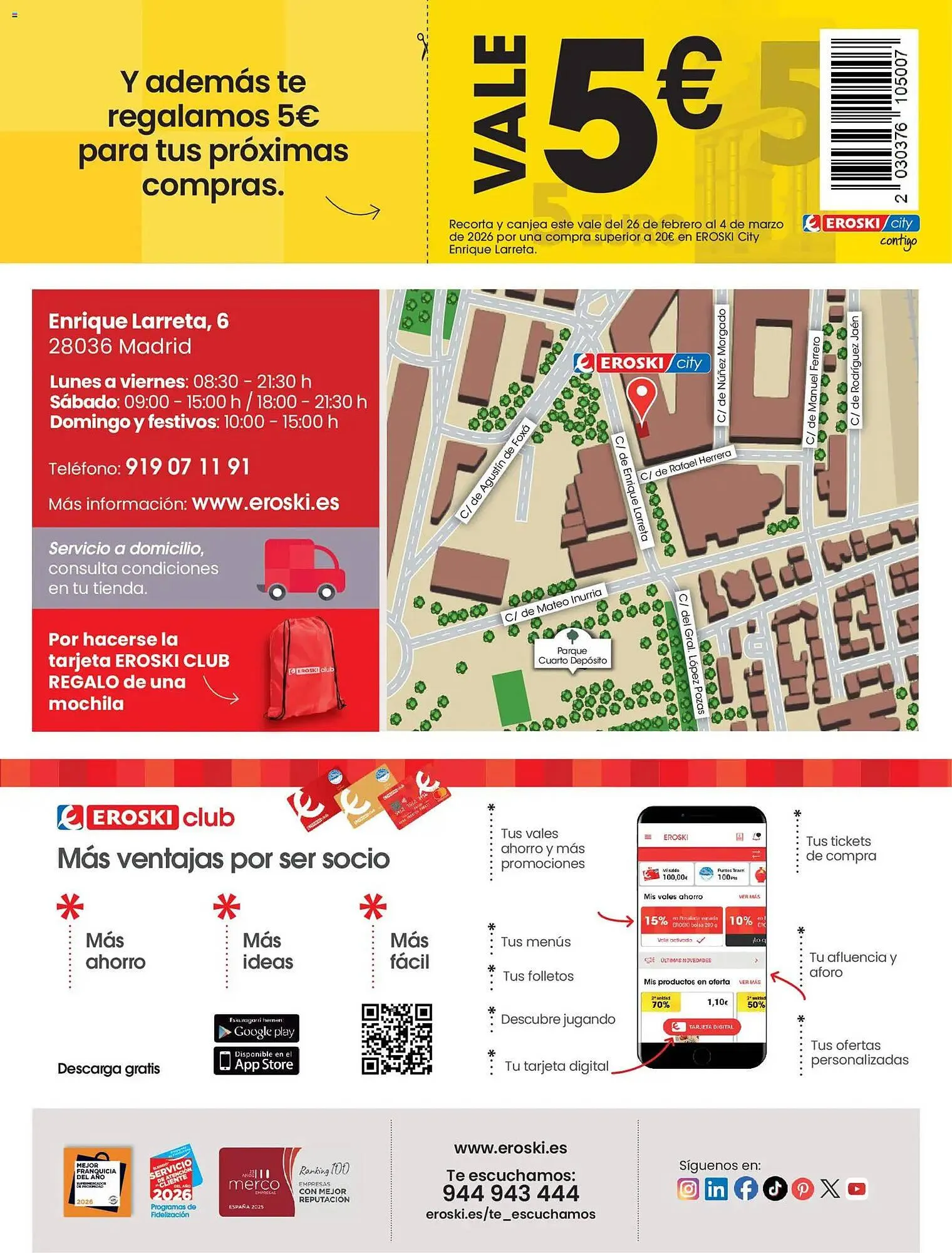 Catálogo de Folleto Eroski 12 de febrero al 18 de febrero 2026 - Página 8