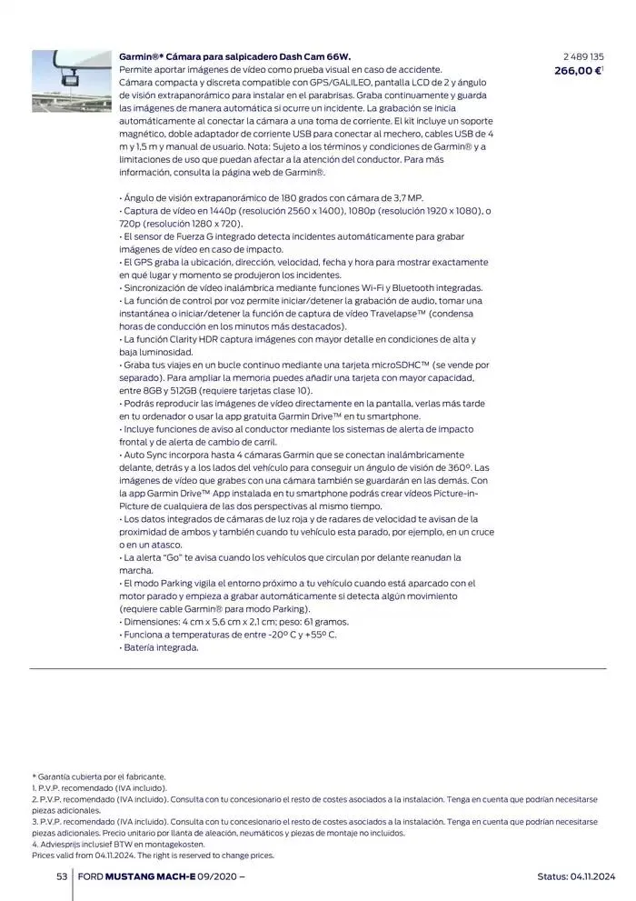Catálogo de Ford de accesorios Ford Mustang Mach-E 13 de noviembre al 13 de noviembre 2025 - Página 53
