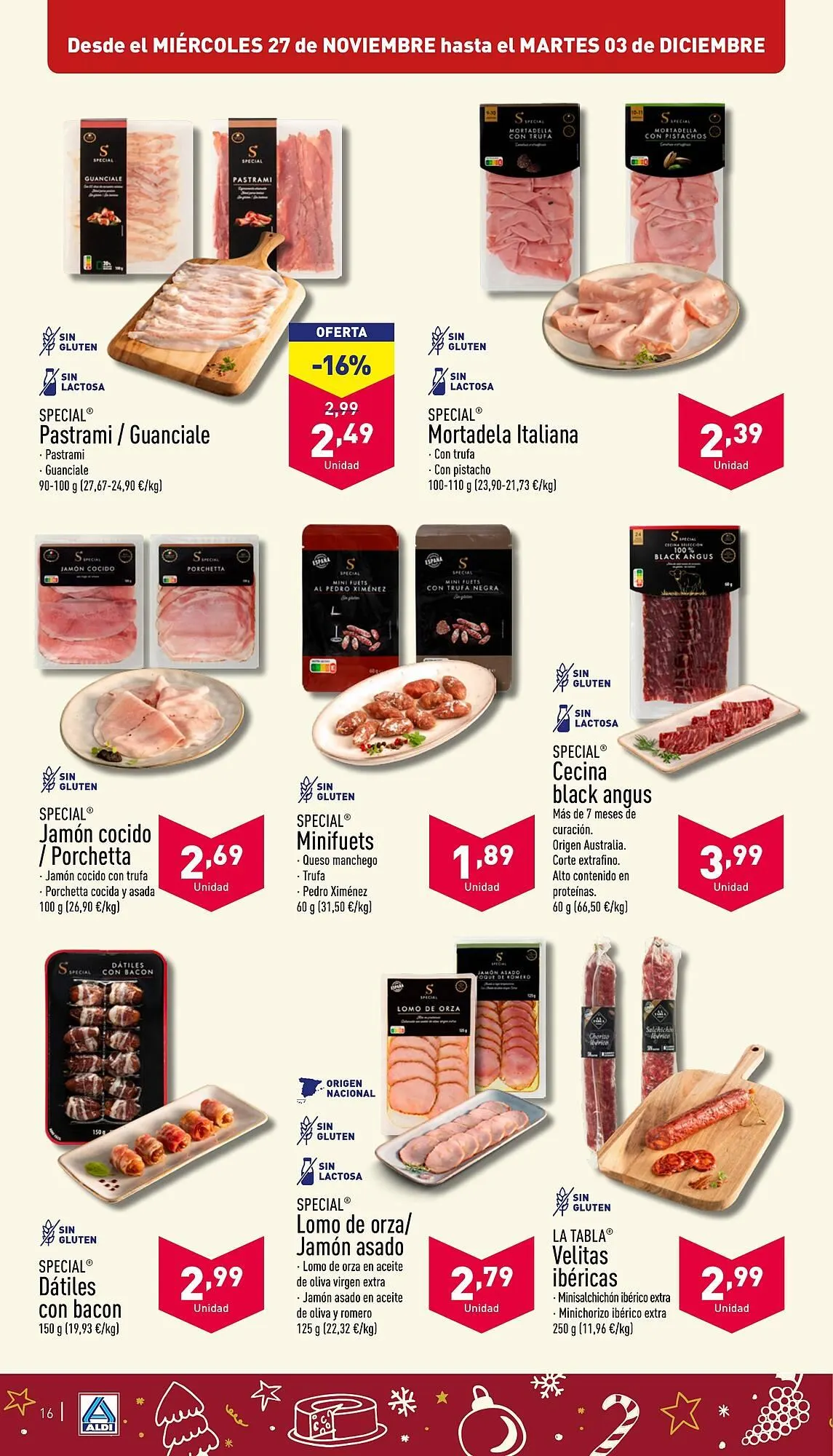Catálogo de Folleto ALDI 27 de noviembre al 3 de diciembre 2024 - Página 16