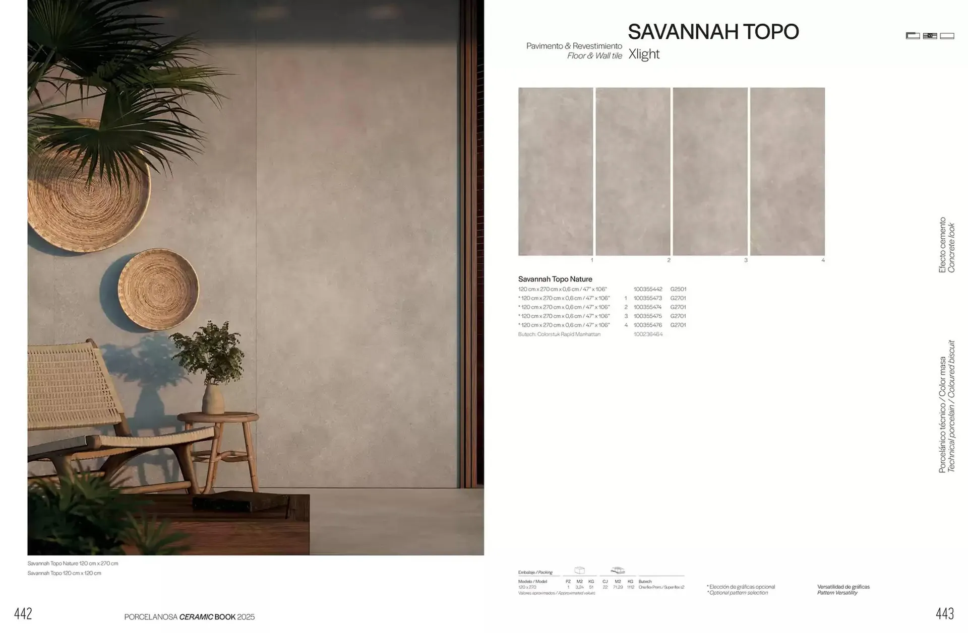 Catálogo de Folleto Porcelanosa 6 de febrero al 31 de diciembre 2025 - Página 223