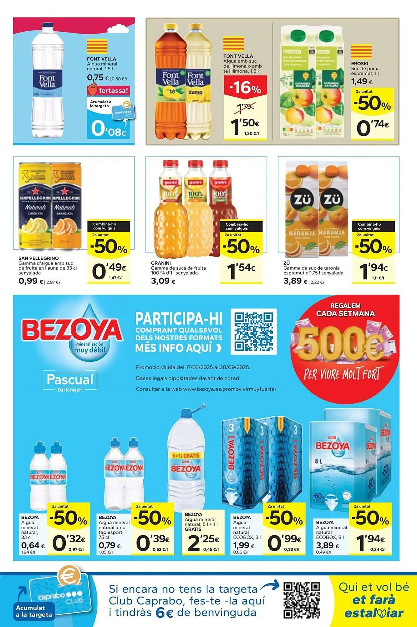 Catálogo de Folleto Caprabo 14 de agosto al 27 de agosto 2025 - Página 13