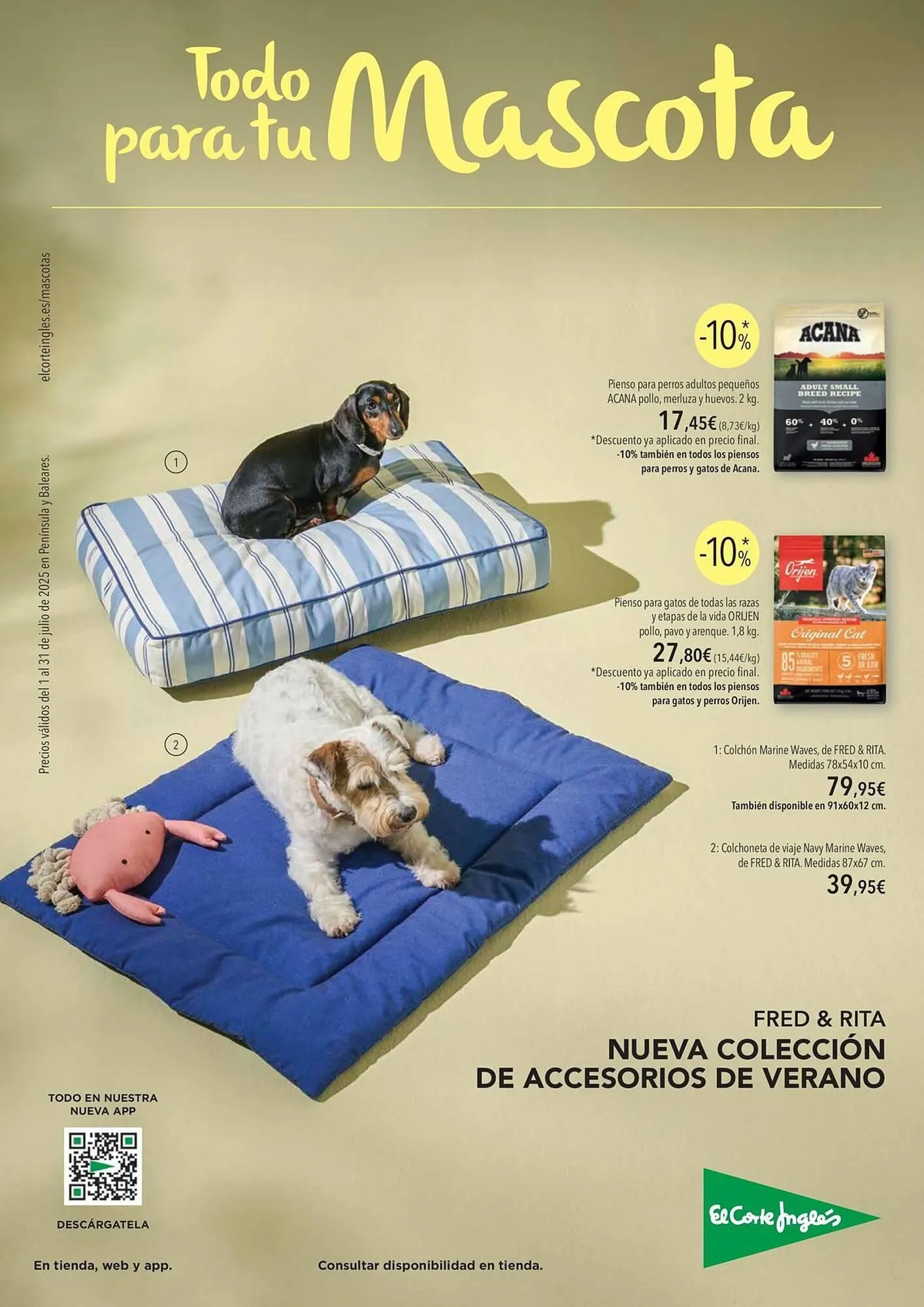 Catálogo de Folleto El Corte Inglés 1 de julio al 31 de julio 2025 - Página 1