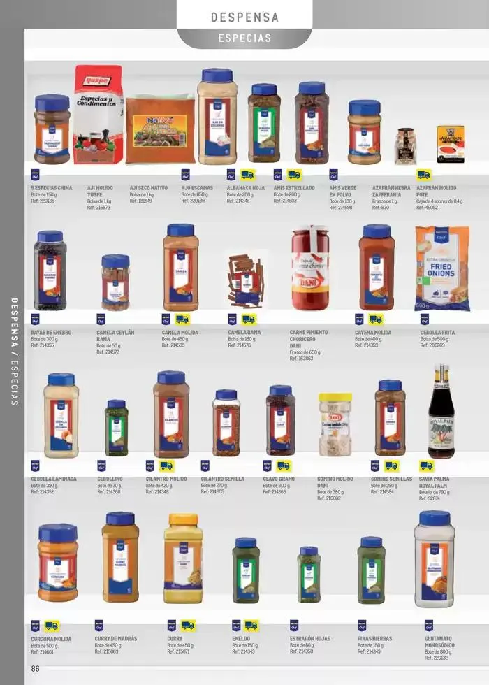 Catálogo de Especia Carta Canarias 8 de abril al 31 de diciembre 2025 - Página 86