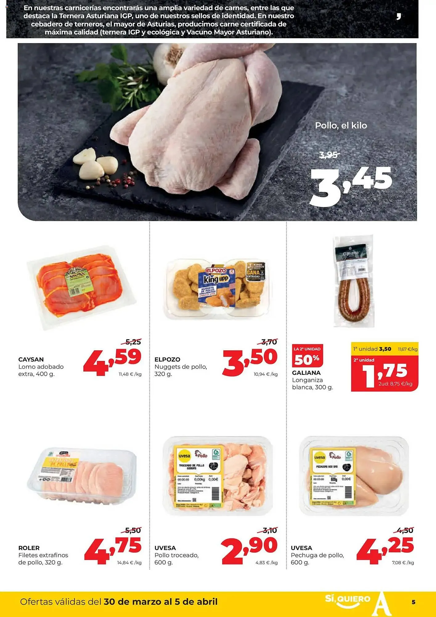 Catálogo de Folleto Alimerka 30 de marzo al 5 de abril 2026 - Página 5