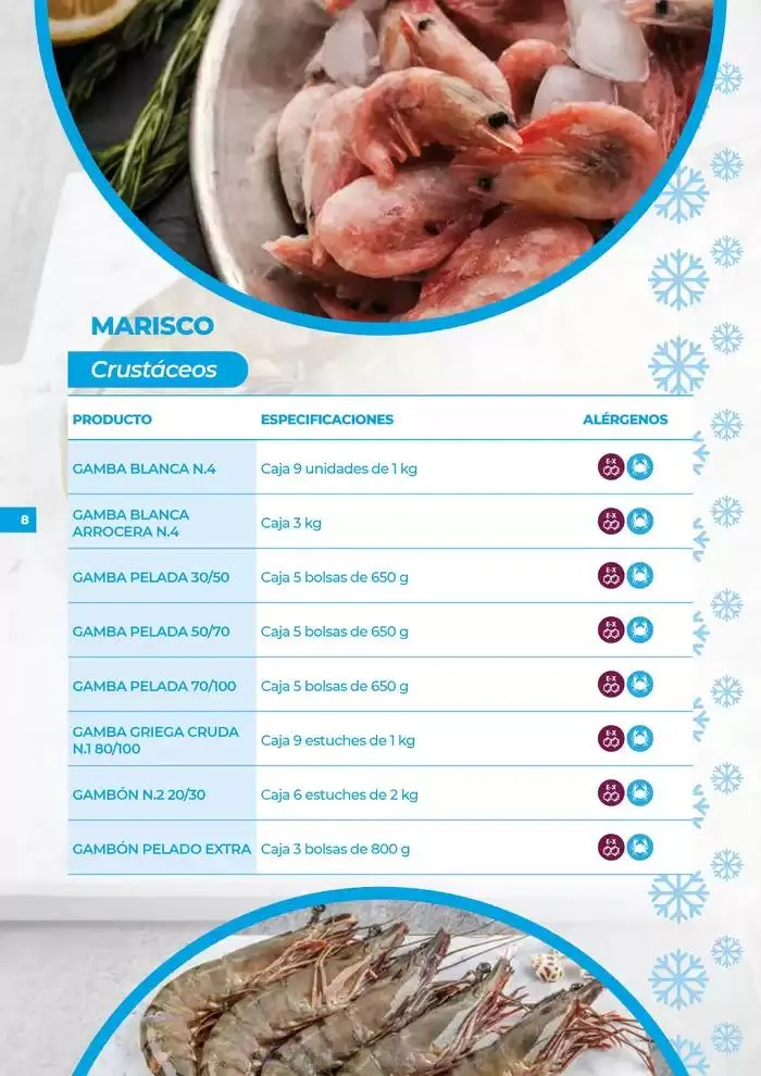 Catálogo de Catálogo de productos congelados 7 de octubre al 31 de diciembre 2024 - Página 8