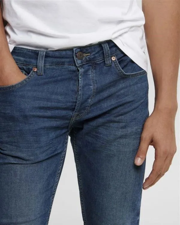 Pantalones Vaqueros Hombre Azul 22008472 ONSLOOM BLUE JOG 8472 PIM DNM
