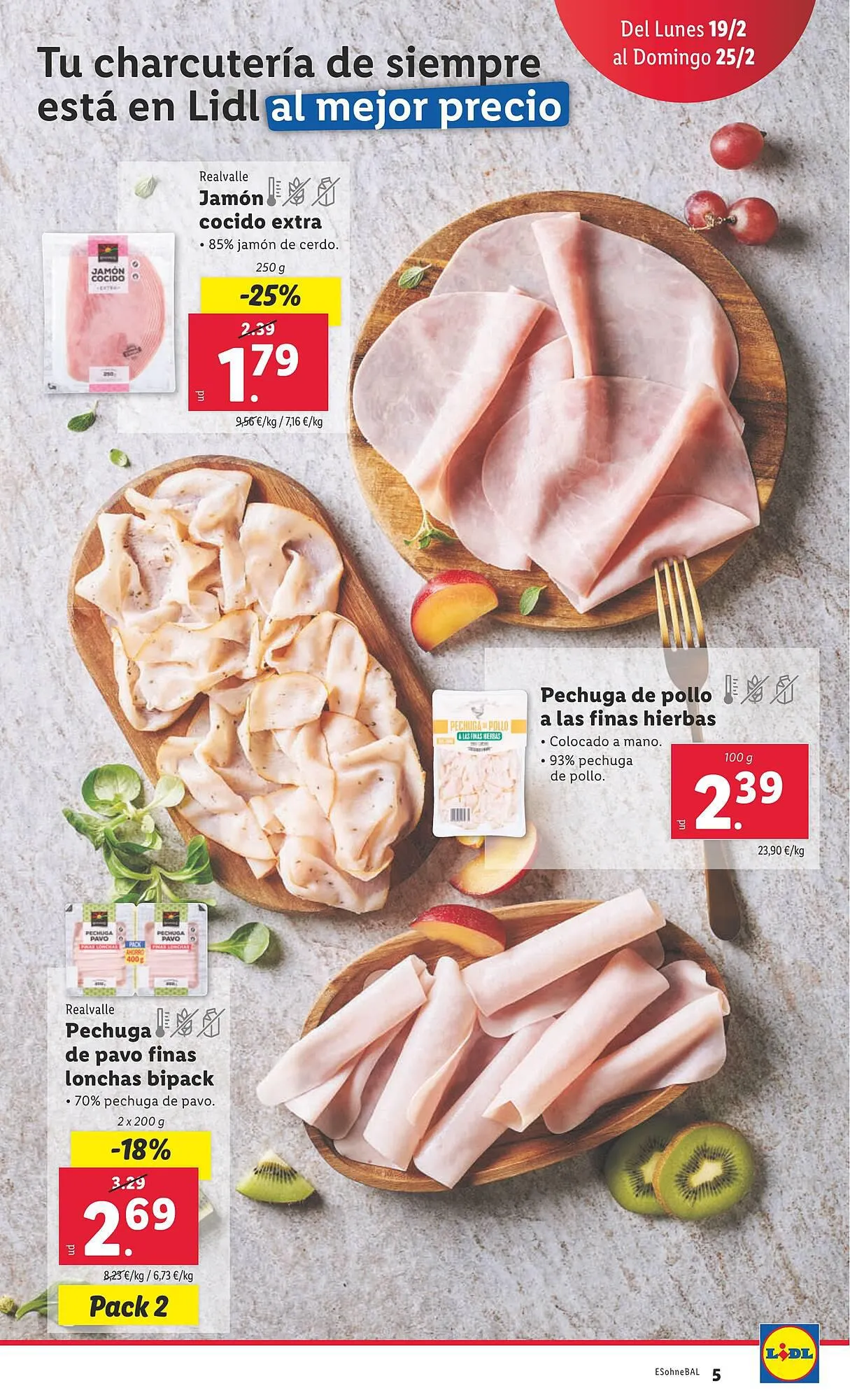 Catálogo de Folleto Lidl 19 de febrero al 25 de febrero 2024 - Página 5