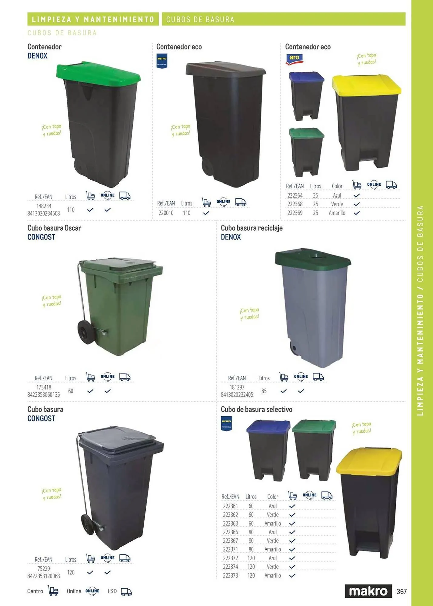 Catálogo de Catálogo Makro 6 de marzo al 31 de diciembre 2026 - Página 367