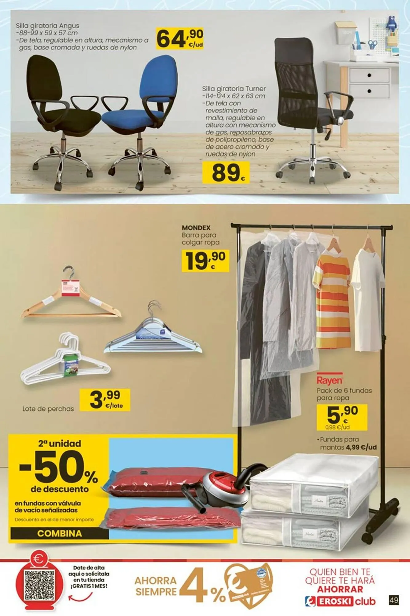 Catálogo de Folleto Eroski 21 de agosto al 17 de septiembre 2025 - Página 49