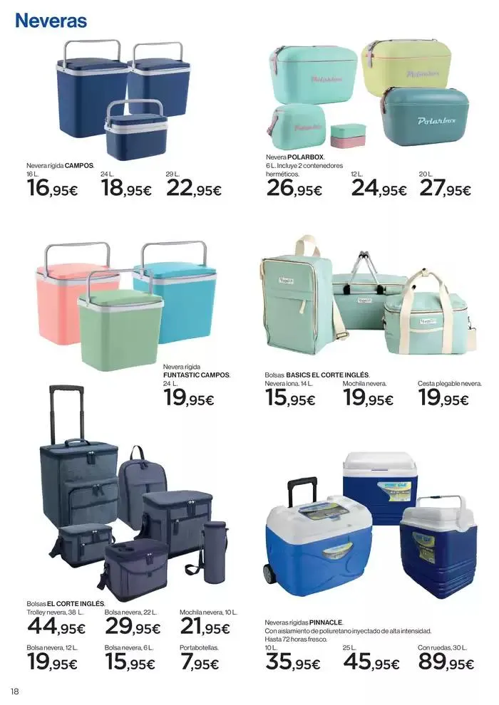 Catálogo de PREPARADOS PARA EL BUEN TIEMPO 7 de mayo al 26 de junio 2025 - Página 18