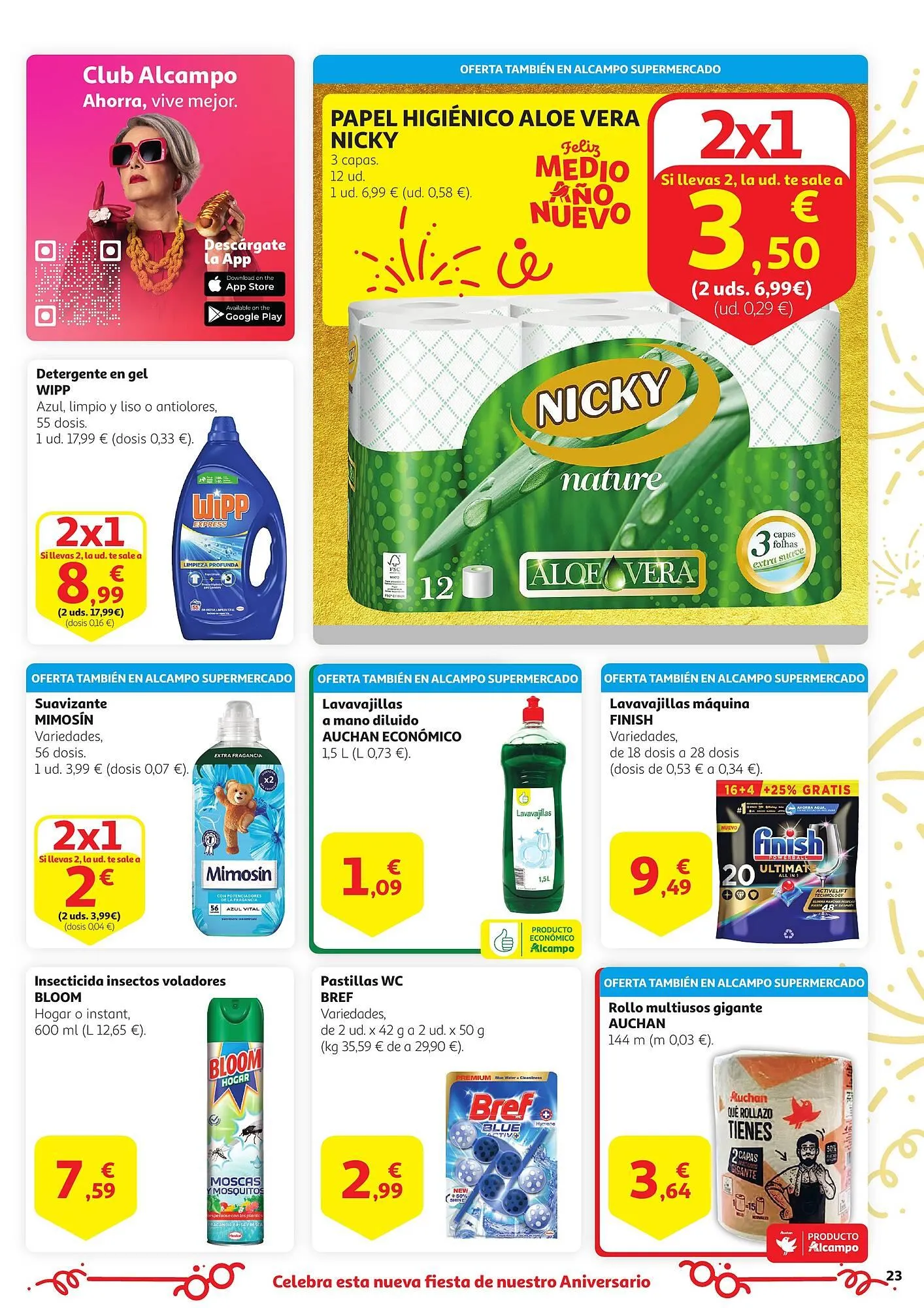 Catálogo de Folleto Alcampo 17 de junio al 30 de junio 2025 - Página 23