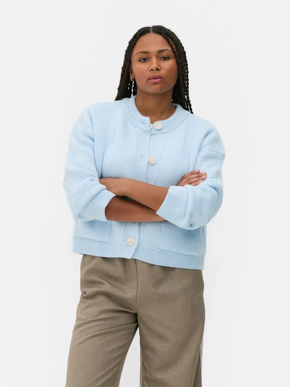 Knitted Bomber Cardigan