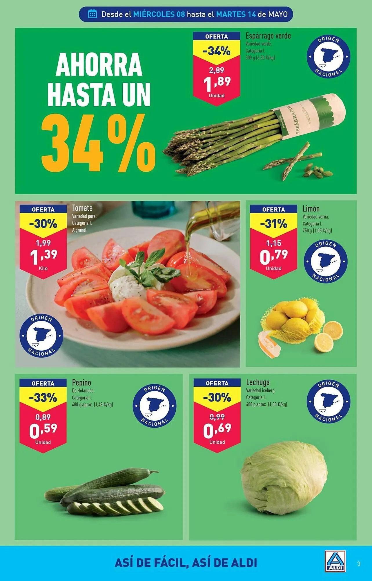 Catálogo de Folleto ALDI 8 de mayo al 14 de mayo 2024 - Página 3