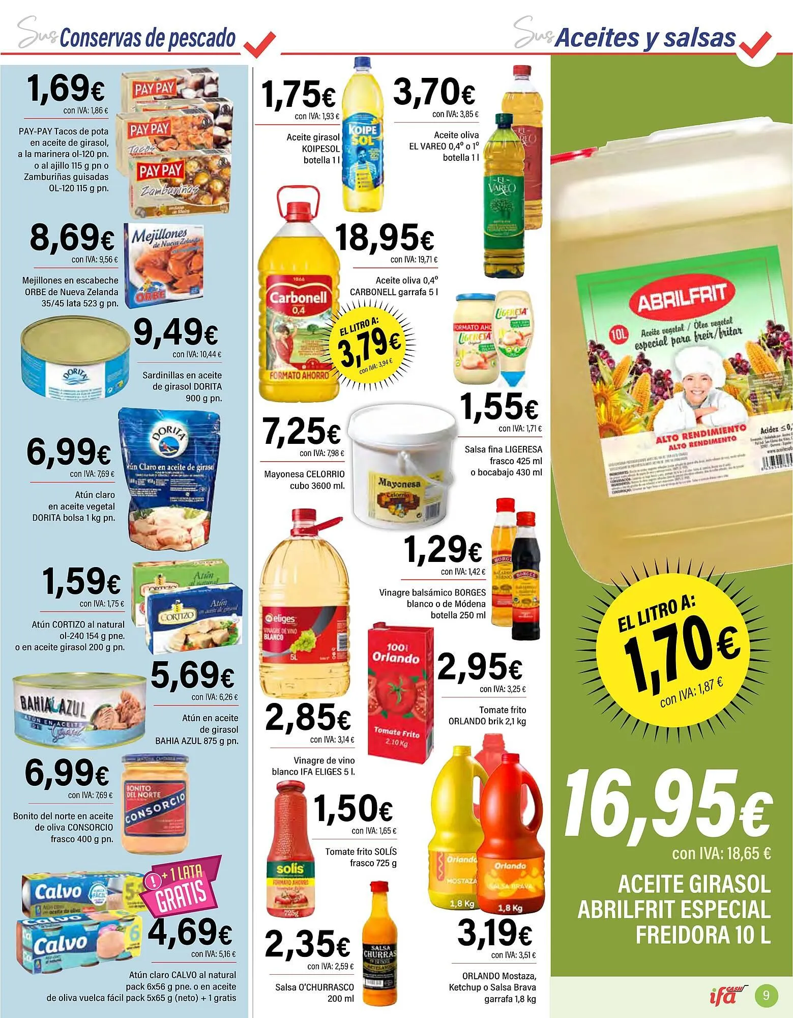 Catálogo de Folleto Cash Ifa 29 de abril al 12 de mayo 2026 - Página 9