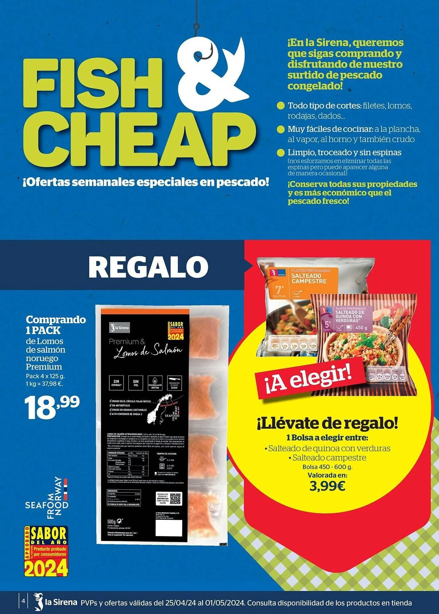 Catálogo de Folleto La Sirena 25 de abril al 1 de mayo 2024 - Página 4