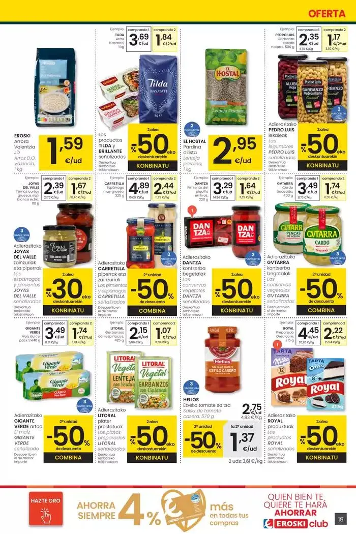 Catálogo de AUKERA OFERTA HIPERMERKATUAK EROSKI 15 de mayo al 27 de mayo 2025 - Página 19