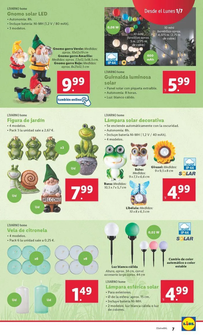Catálogo de Bazar Lidl 1 de julio al 7 de julio 2024 - Página 7
