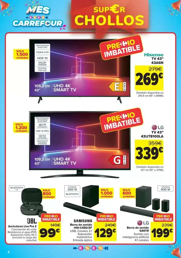 Catálogo de CHOLLOS NO ALIMENTACION 13 de mayo al 26 de mayo 2025 - Página 4