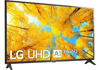 TV LED 43" - LG 43UQ75006LF, UHD 4K, Procesador Inteligente α5 Gen5 AI Processor 4K, Smart TV, DVB-T2 (H.265), Negro
