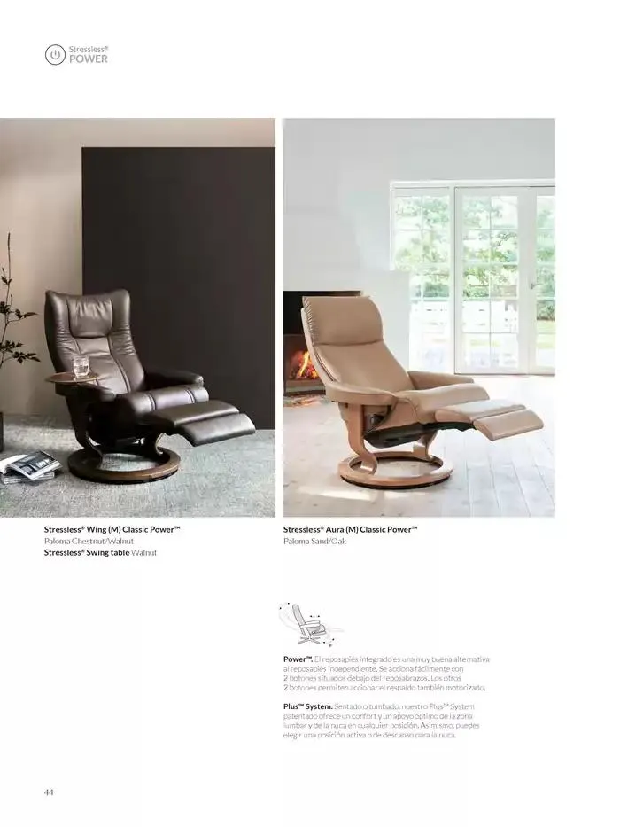 Catálogo de Catálogo Stressless 7 de marzo al 31 de agosto 2025 - Página 44