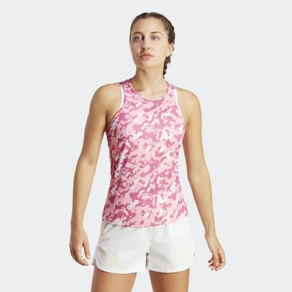 Camiseta sin mangas Own the Run Camo Running