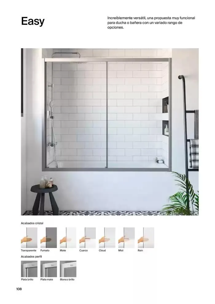 Catálogo de Platos de Ducha, Bañeras y Mamparas 9 de enero al 31 de diciembre 2025 - Página 110