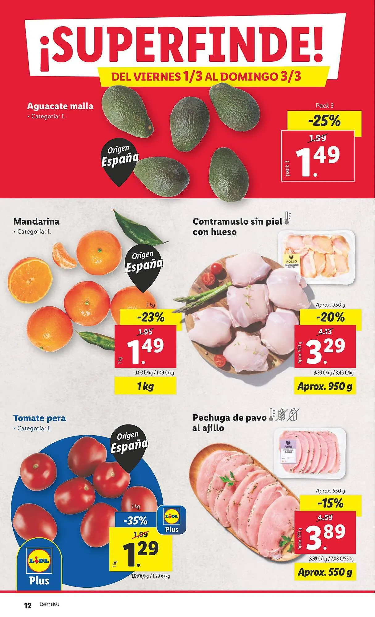 Catálogo de Folleto Lidl 26 de febrero al 3 de marzo 2024 - Página 12