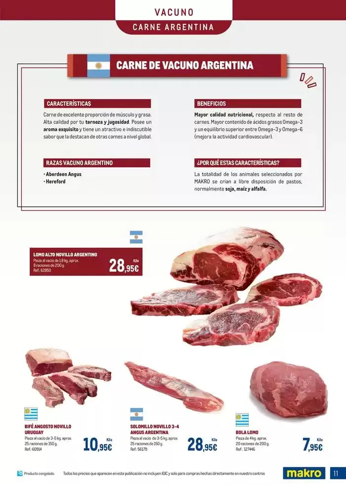 Catálogo de Especial Carnes Canarias 7 de abril al 4 de mayo 2025 - Página 11