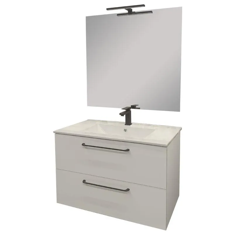 CONJUNTO MUEBLE BIGMAT NOVA 800 BLANCO 5398480