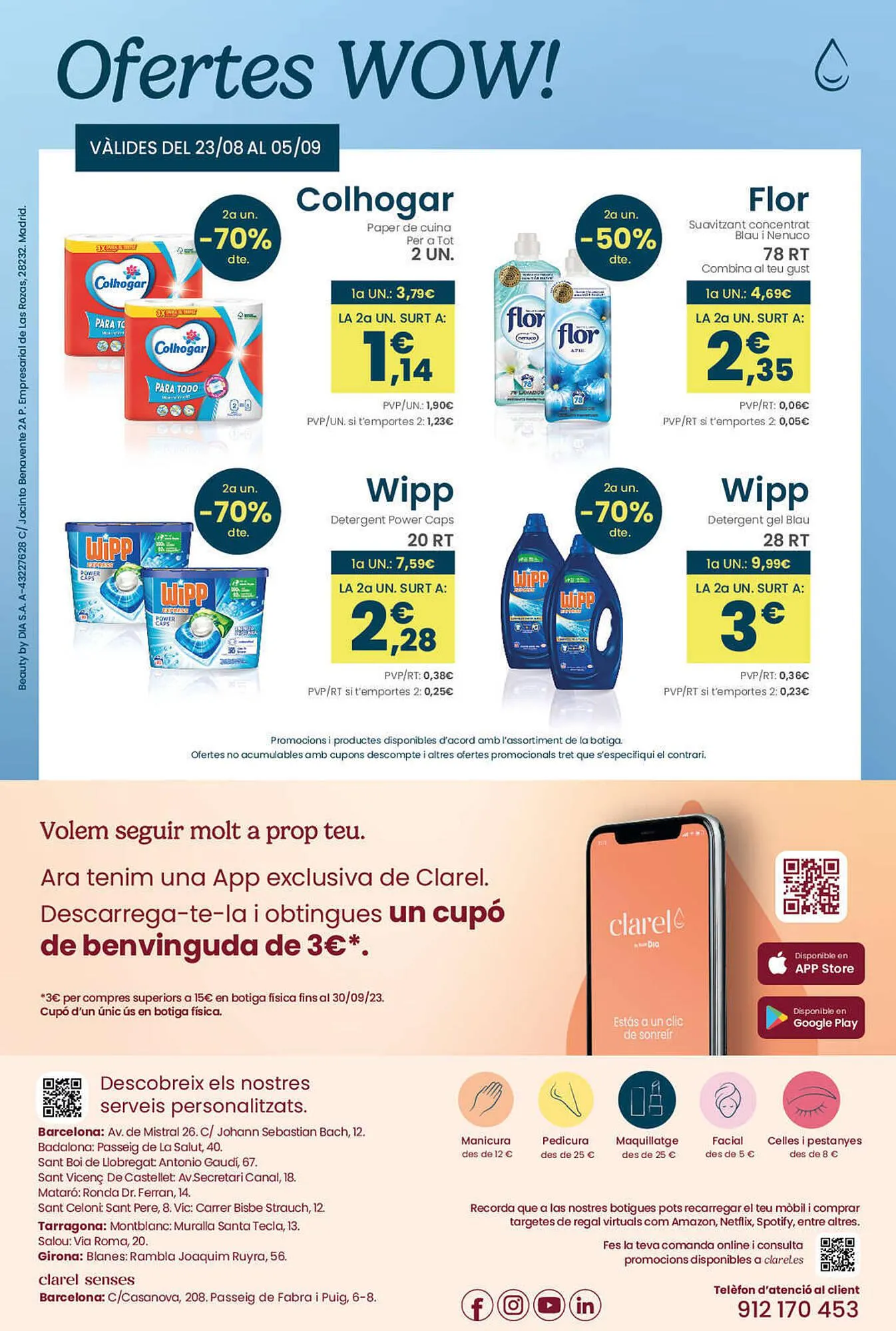 Catálogo de Folleto Clarel 23 de agosto al 5 de septiembre 2023 - Página 14