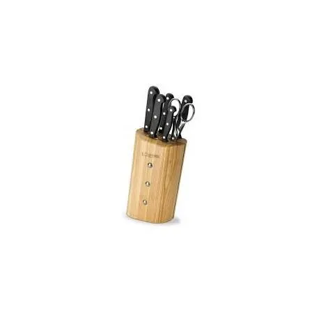 JUEGO 5 CUCHILLOS COCINA UNIBLOCK