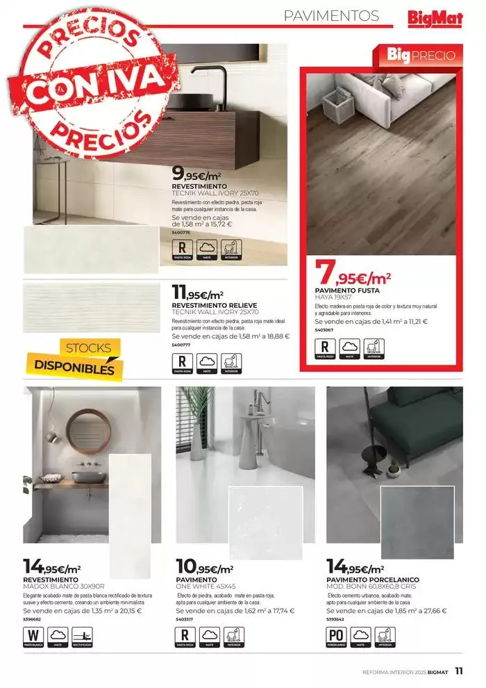 Catálogo de Reforma Interior 2 de abril al 19 de abril 2025 - Página 11