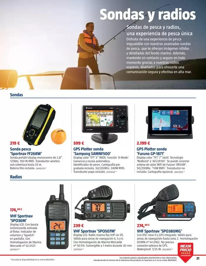 Catálogo de Náutica. Navegación y diversón 8 de abril al 9 de mayo 2025 - Página 21
